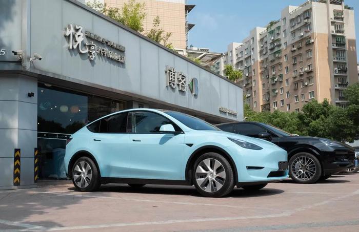 特斯拉 model Y|全車改色膜